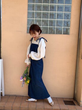 てらやんさん(レディース・155cm)の春コーディネート