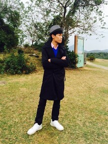 H&M | H&M black coat(ダウンジャケット/コート)