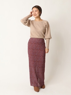 「U by SPICK&SPAN（ユーバイスピックアンドスパン）のアイテム」を使った、YUIさん（レディース・156cm）の秋コーディネート