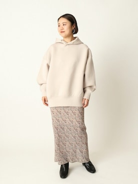 「U by SPICK&SPAN（ユーバイスピックアンドスパン）のアイテム」を使った、YUIさん（レディース・156cm）の冬コーディネート
