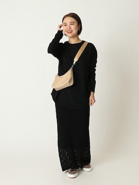 「U by SPICK&SPAN（ユーバイスピックアンドスパン）のアイテム」を使った、YUIさん（レディース・156cm）の冬コーディネート