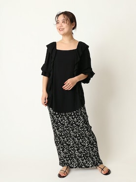 「U by SPICK&SPAN（ユーバイスピックアンドスパン）のアイテム」を使った、YUIさん（レディース・156cm）の春コーディネート