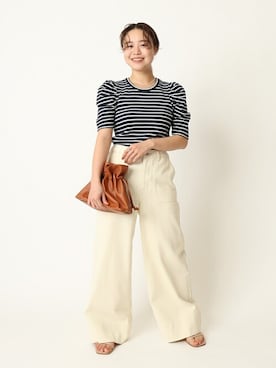 「U by SPICK&SPAN（ユーバイスピックアンドスパン）のアイテム」を使った、YUIさん（レディース・156cm）の夏コーディネート