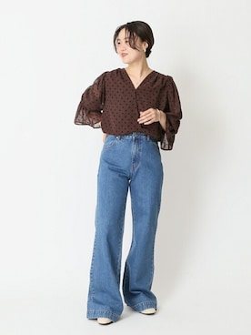 「ROLLA'S（ローラス）のアイテム」を使った、YUIさん（レディース・156cm）の夏コーディネート