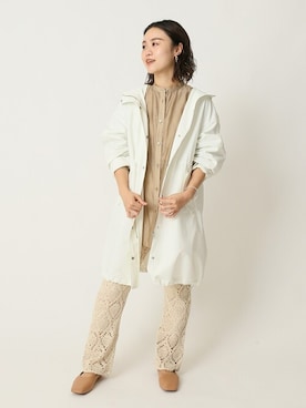 「U by SPICK&SPAN（ユーバイスピックアンドスパン）のアイテム」を使った、YUIさん（レディース・156cm）の秋コーディネート