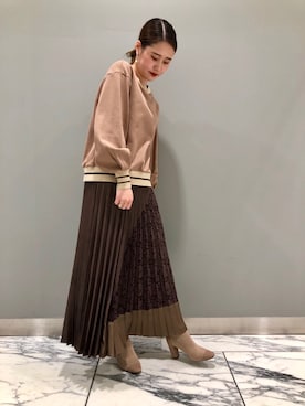 Naoさん（レディース・156cm）の秋コーディネート