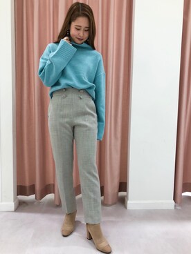 Naoさん（レディース・156cm）の秋コーディネート