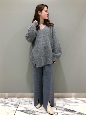 Naoさん（レディース・156cm）の冬コーディネート