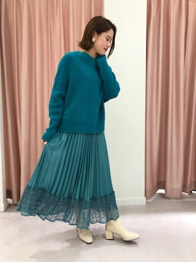 Naoさん（レディース・156cm）の春コーディネート