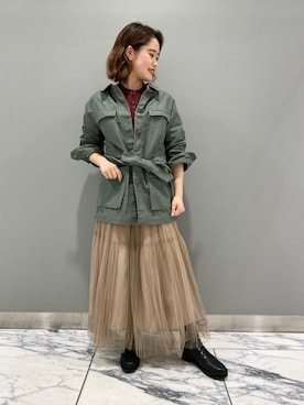 Naoさん（レディース・156cm）の春コーディネート