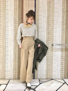 miuさん（レディース・159cm）の春コーディネート