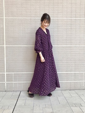 「URBAN RESEARCH ROSSO WOMEN（アーバンリサーチ　ロッソ）のアイテム（サンダル）」を使った、miuさん（レディース・159cm）の秋コーディネート