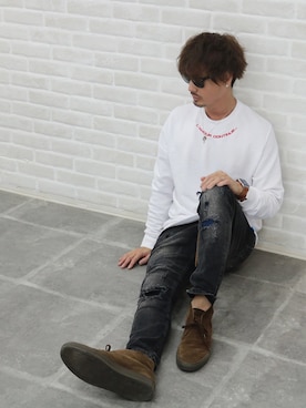 「COMMON PROJECTS（コモンプロジェクト）のアイテム」を使った、kazuさん（メンズ・175cm）の秋コーディネート