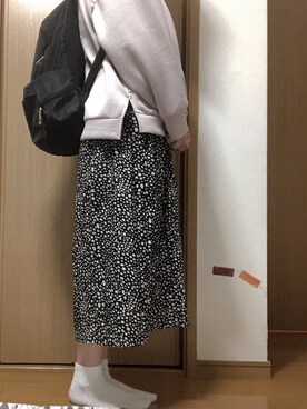 shimizuさんの「ママにオススメ！サイドポケット充実のリュックサック」を使ったコーディネート