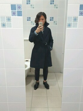 「Adam et Rope A・E・R（アダムエロペ）のアイテム（ジャケット/アウター）」を使った、Ryohsukeさん（メンズ・169cm）の冬コーディネート