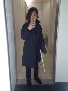 「ダブルモンク」｜「アイテム（アクセサリー）」を使った、Ryohsukeさん（メンズ・169cm）の春コーディネート