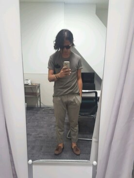 「Precious（プレシャス）のアイテム」を使った、Ryohsukeさん（メンズ・169cm）の夏コーディネート