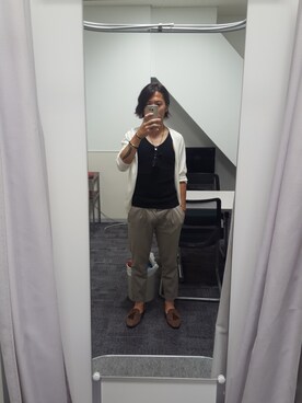 「Precious（プレシャス）のアイテム」を使った、Ryohsukeさん（メンズ・169cm）の夏コーディネート