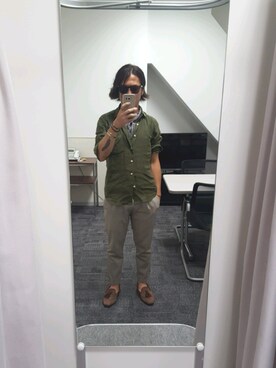「Precious（プレシャス）のアイテム」を使った、Ryohsukeさん（メンズ・169cm）の夏コーディネート