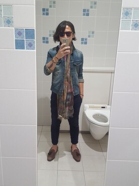 「Precious（プレシャス）のアイテム」を使った、Ryohsukeさん（メンズ・169cm）の秋コーディネート