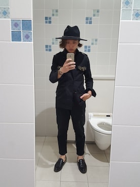 「BARNEYS NEWYORK」｜Ryohsukeさん（メンズ・169cm）の春コーディネート