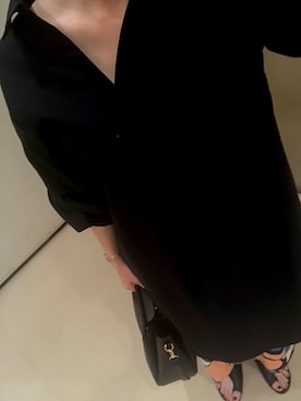 「ZURI（ズリ）のアイテム」を使った、カメ吉さん（レディース・167cm）の春コーディネート