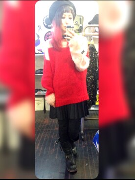 「SEDITIONARIES」｜marie*♋︎さん（レディース・157cm）の冬コーディネート