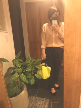 「無印良品コーデ」｜creamayuiさん（レディース・163cm）の冬コーディネート