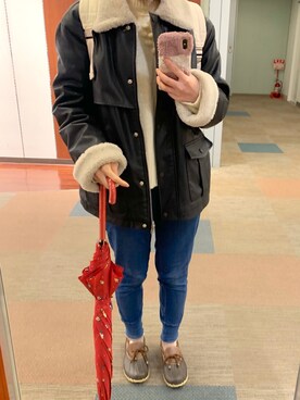 Gu スウェットイージーパンツｂを使ったレディース人気ファッションコーディネート Wear