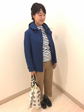 「ボーター」｜永石さん（レディース・158cm）の冬コーディネート