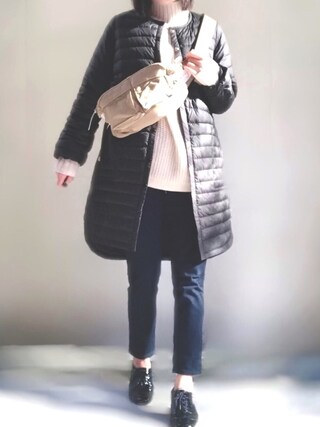 ange⭐︎使用「Traditional Weatherwear（ARKLEY LONG DOWN PACKABLE）」的時尚穿搭