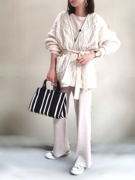 ange⭐︎さん（レディース・165cm）の冬コーディネート