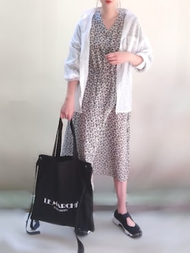 「ap retro（アプレトロ）のアイテム」を使った、ange⭐︎さん（レディース・165cm）の春コーディネート