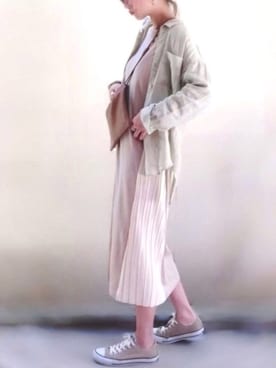 「リップスター」｜「アイテム（ワンピース/ドレス）」を使った、ange⭐︎さん（レディース・165cm）の春コーディネート