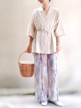 ange⭐︎さん（レディース・165cm）の夏コーディネート