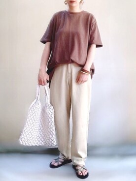 ange⭐︎さん(レディース・165cm)の夏コーディネート