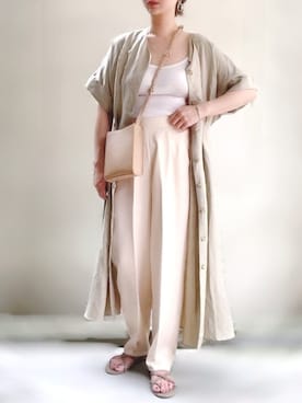 ange⭐︎さん（レディース・165cm）の夏コーディネート