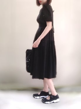 「甘辛mix」｜ange⭐︎さん（レディース・165cm）の夏コーディネート