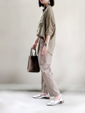 ange⭐︎さん（レディース・165cm）の秋コーディネート