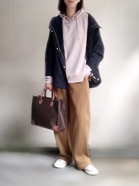 「リップスター」｜「アイテム（ジャケット/アウター）」を使った、ange⭐︎さん（レディース・165cm）の秋コーディネート