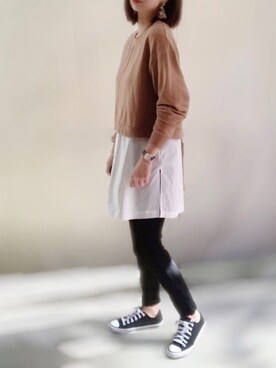 「Orobianco（オロビアンコ）のアイテム（腕時計）」を使った、ange⭐︎さん（レディース・165cm）の秋コーディネート