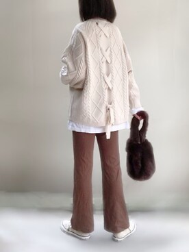 ange⭐︎さん（レディース・165cm）の秋コーディネート