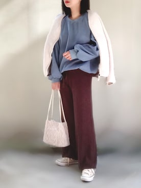 ange⭐︎さん（レディース・165cm）の秋コーディネート