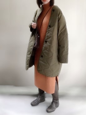 「SAYA（サヤ）のアイテム」を使った、ange⭐︎さん（レディース・165cm）の秋コーディネート