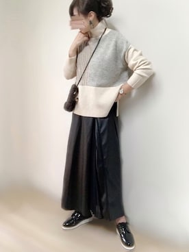 ange⭐︎さん(レディース・165cm)の冬コーディネート