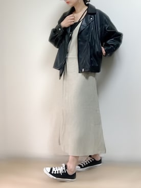 ange⭐︎さん（レディース・165cm）の冬コーディネート