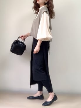 ange⭐︎さん（レディース・165cm）の春コーディネート