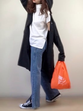 「Ciena」｜「アイテム（その他アウター）」を使った、ange⭐︎さん（レディース・165cm）の春コーディネート