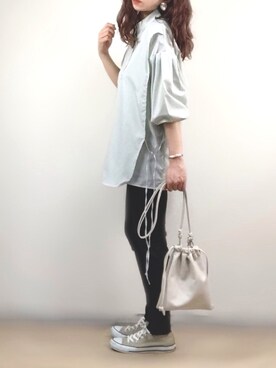 「RUGGEDWORKS」｜ange⭐︎さん（レディース・165cm）の夏コーディネート