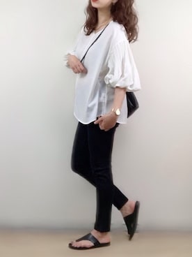 「RUGGEDWORKS」｜ange⭐︎さん（レディース・165cm）の夏コーディネート